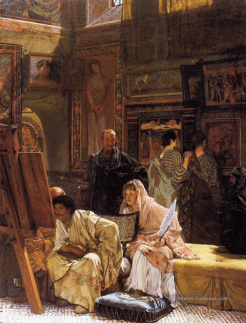 La galerie de photos romantique Sir Lawrence Alma Tadema Peintures à l'huile